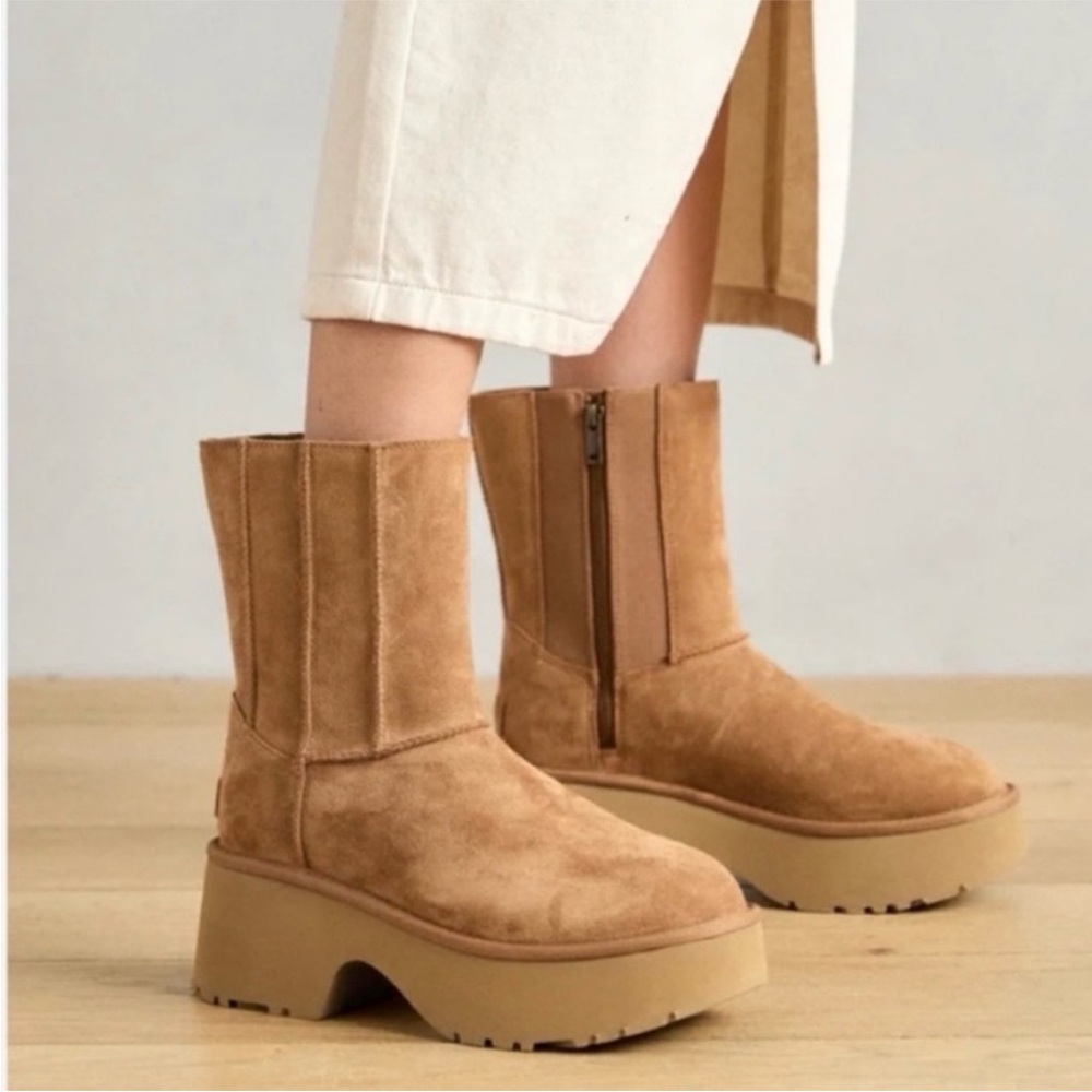 Ugg Twin Seam New Heights Platform Boots